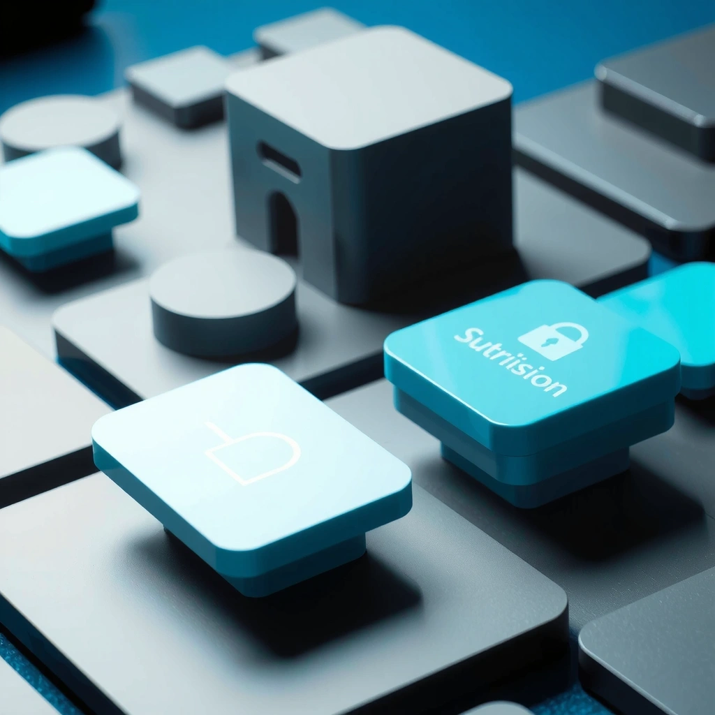 Abstract digital finance background